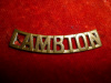 M50 - The Lambton Regiment of Canada Shoulder Title Badge